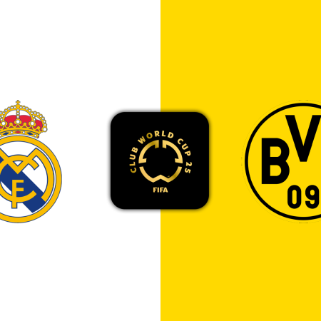 Soi Kèo Real Madrid Vs Dortmund Lúc 03h00 Ngày 6/7