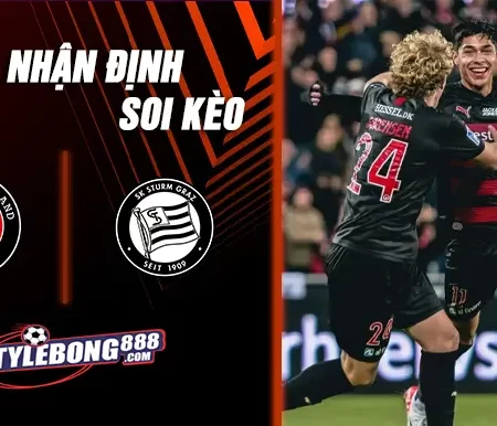 Soi Kèo Midtjylland vs Sturm Gra lúc 23h45 ngày 24/9