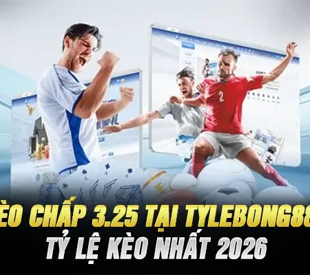 Kèo Chấp 3.25 Tại Tylebong888 – Tỷ Lệ Cao Nhất 2026