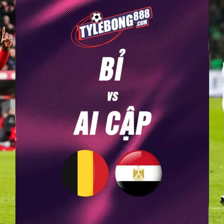 Soi Kèo Bỉ vs Ai Cập lúc 02h00 ngày 16/6