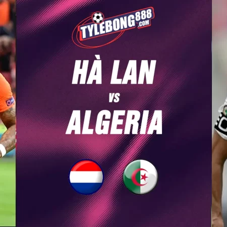 Soi Kèo Hà Lan vs Algeria lúc 01h45 ngày 04/06